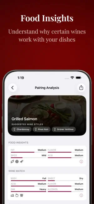 Eno - wine and food pairing screenshot 3