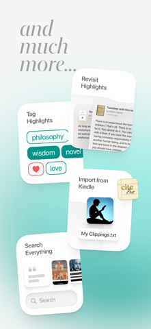 Cite – Book Highlighting screenshot