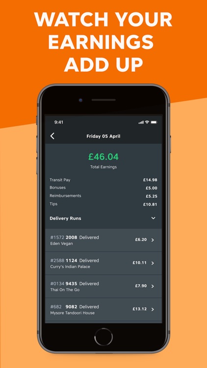 Menulog – Courier screenshot-4