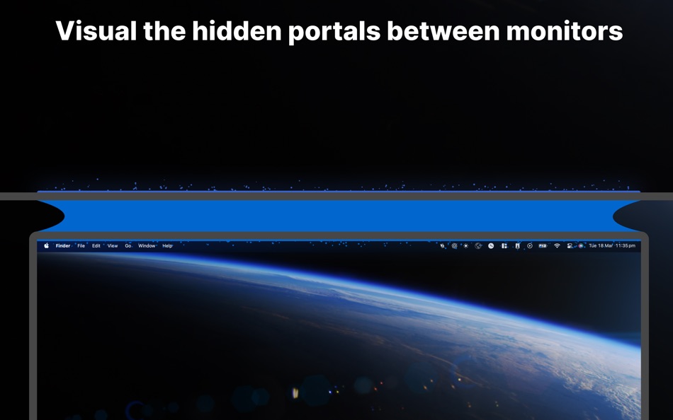 #2. Monitor Portals (macOS) 由: Marcus Gunn