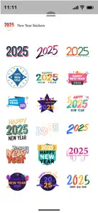 Happy New Year Sticker Emoji screenshot #4 for iPhone