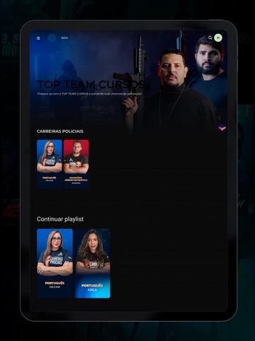 Curso Top Team iPad screenshot