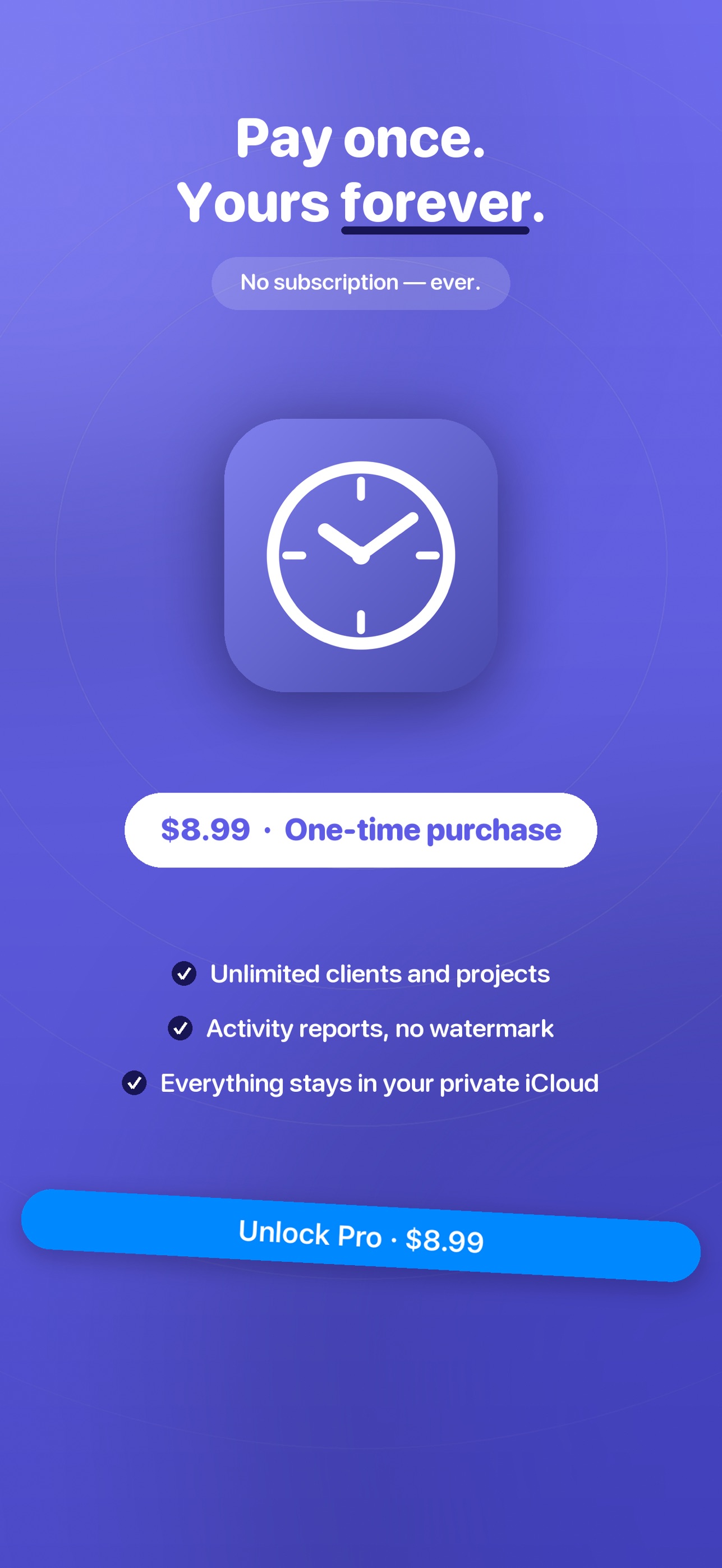 Screenshot 5 of Cadran — Punch Clock