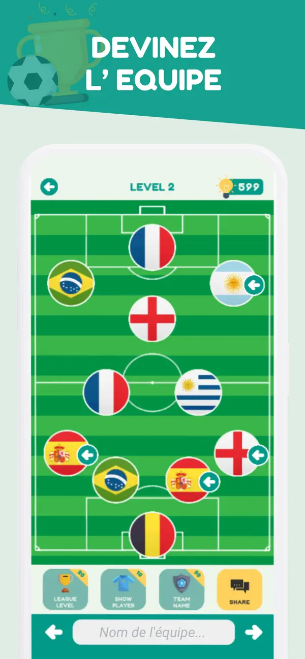 Screenshot #2 pour Devinez le club de foot - 2026
