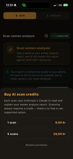 Andro — IVF Companion screenshot 1