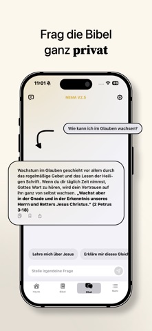 Amen - Bibel Chat iPhone screenshot 4