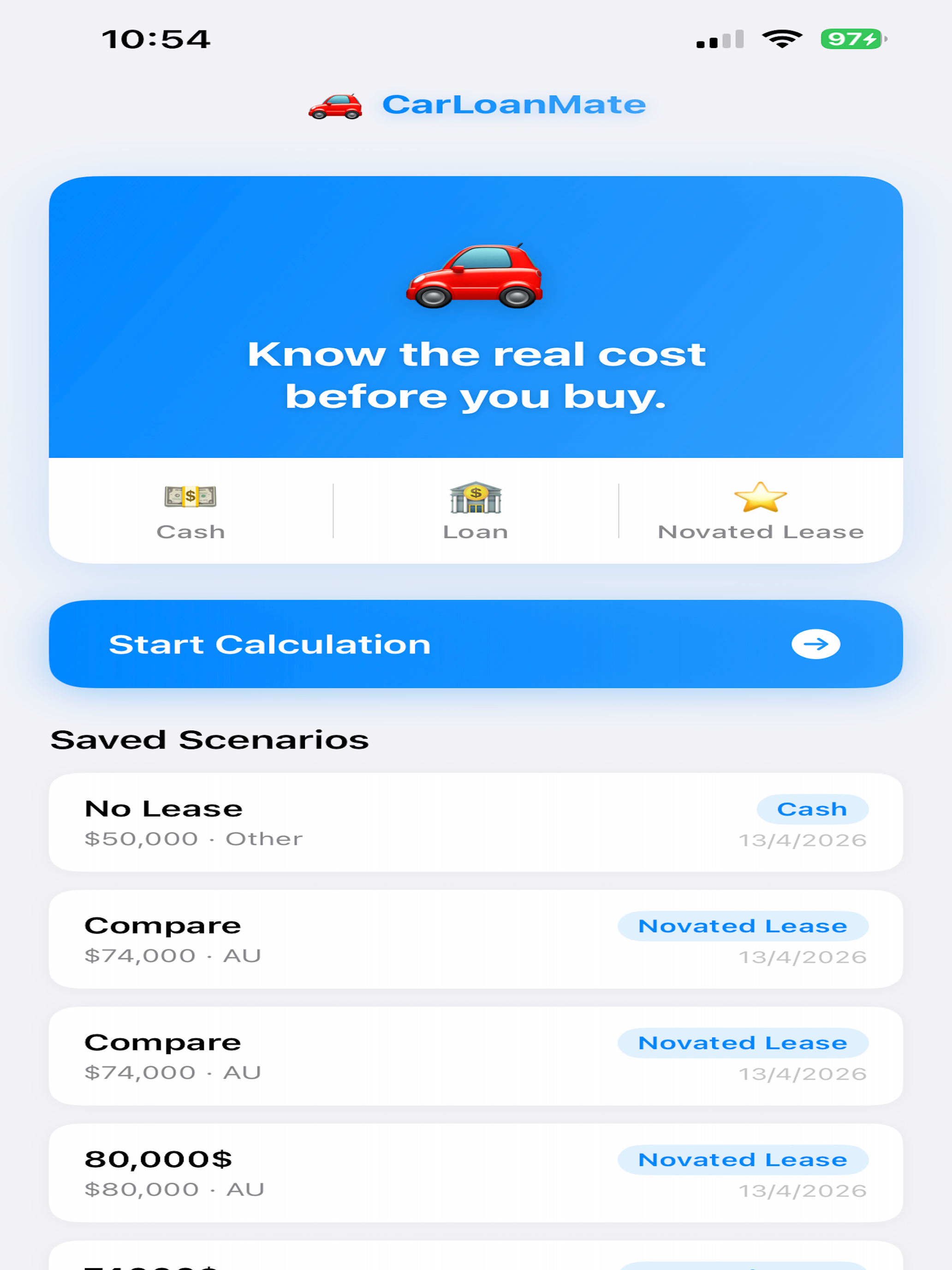CarLoanMateAU screenshot 6