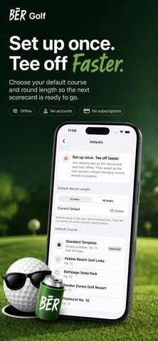 BĒR Golf: Weekend Scorecard screenshot