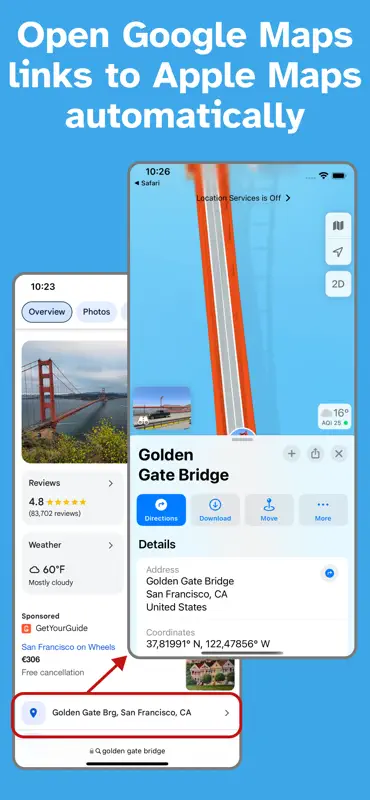 Redirect Map for Safari screenshot 1 of 1