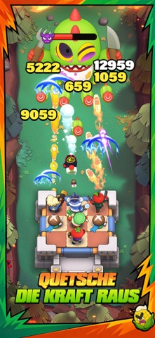Plants on Fire: Clash & Defend screenshot 2