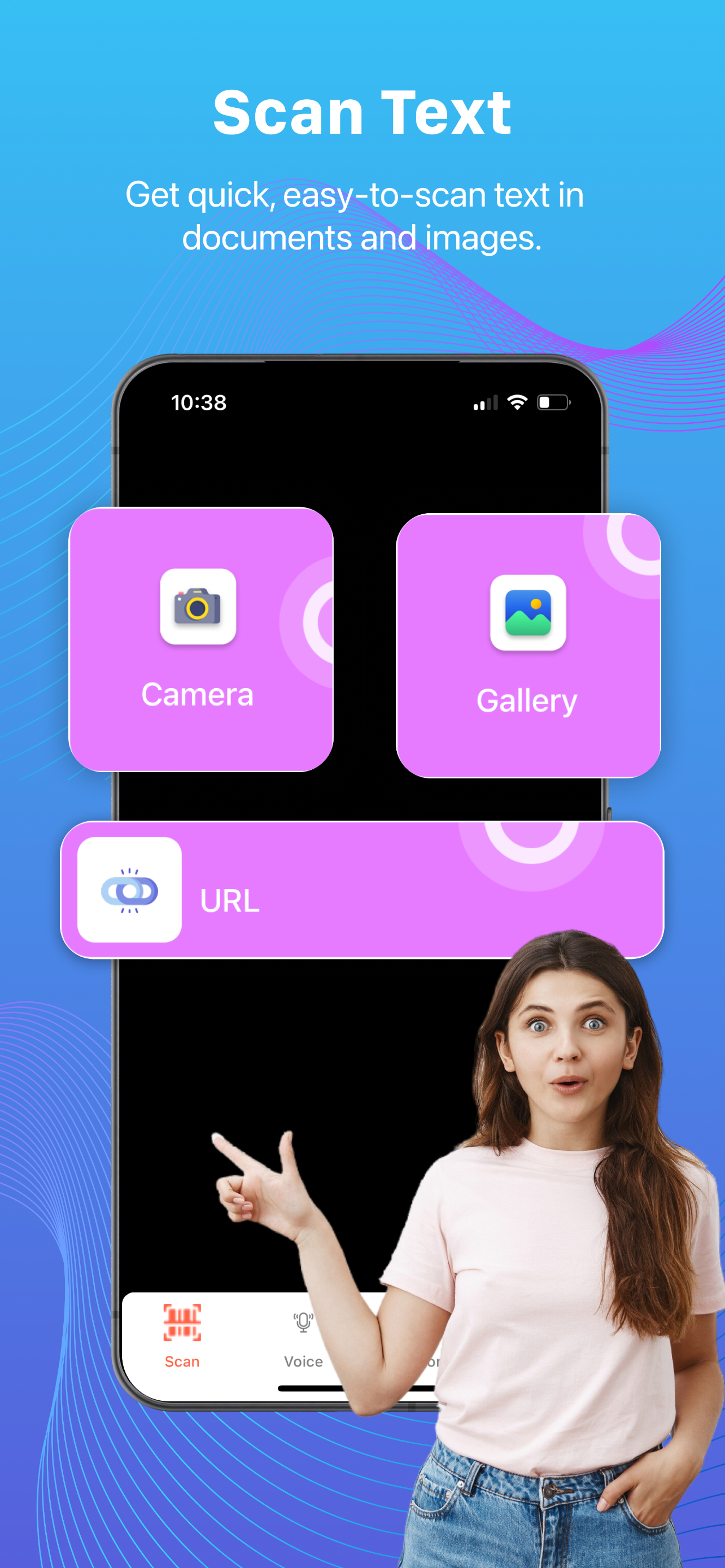 Scanner: image to text