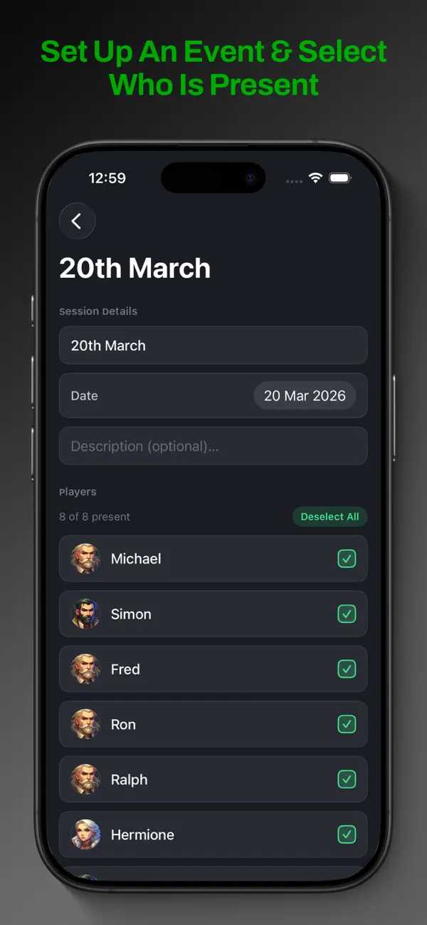 Screenshot #3 pour Build My Team
