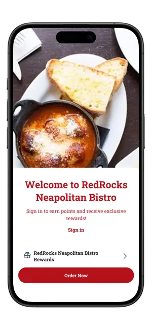 RedRocks Neapolitan Bistro screenshot 1
