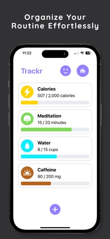 Trackr - Keep Your Routine screenshot