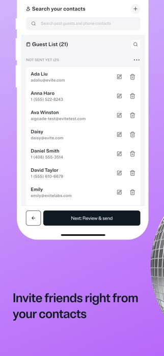 Evite: Party Invitation Maker Screenshot 4 of 7