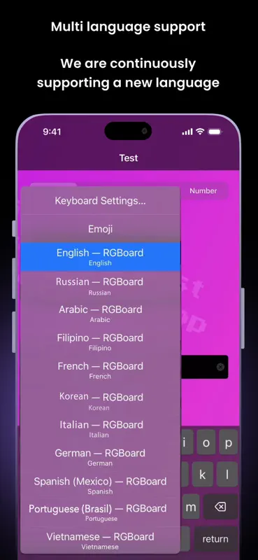 RGBoard: Gaming Keyboard screenshot 4 of 5