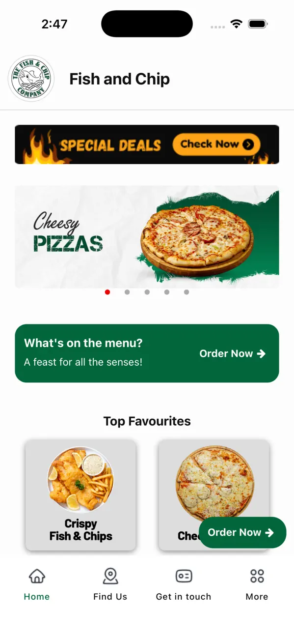 Screenshot #1 pour Fish and Chip Company Perth