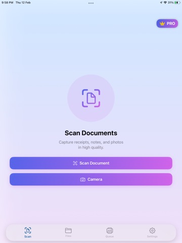 Wireless Printer & PDF Scanner iPad screenshot