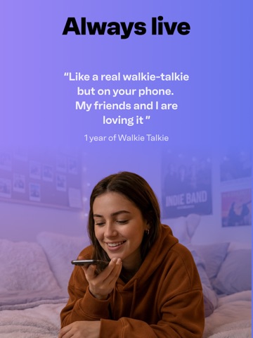Walkie Talkie - All Talk App iPad screenshot