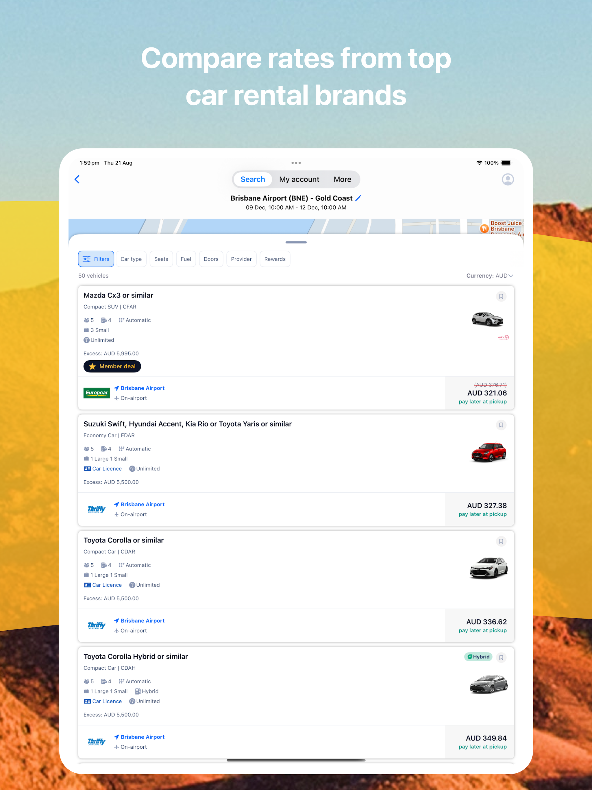 VroomVroomVroom - Car Hire screenshot 9