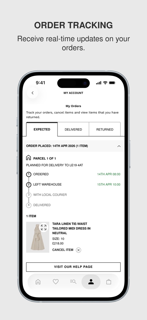 iPhone screenshot