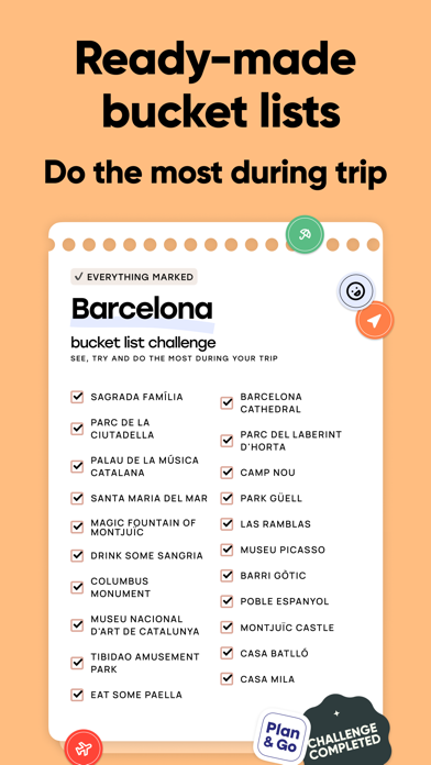 Travel App, Smart Trip Planner Screenshot