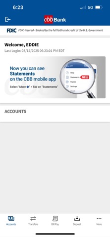 CBB Personal Mobile Screenshot 1 of 5
