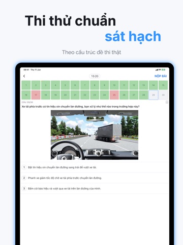 Ôn thi GPLX 2026 iPad screenshot 4