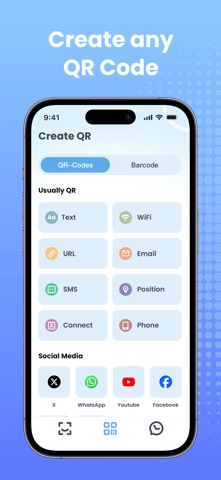 QR LINK：Easy Scanning iPhone screenshot