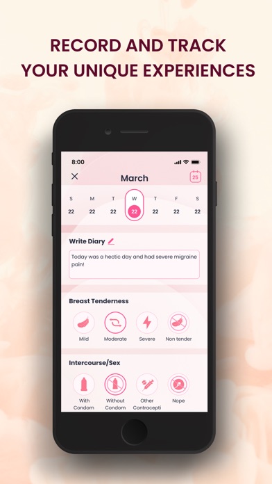 Ovulation & Fertility Tracker Screenshot