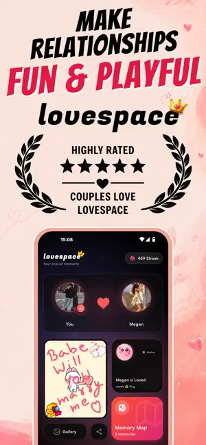 Lovespace: Couples & Memories screenshot 1
