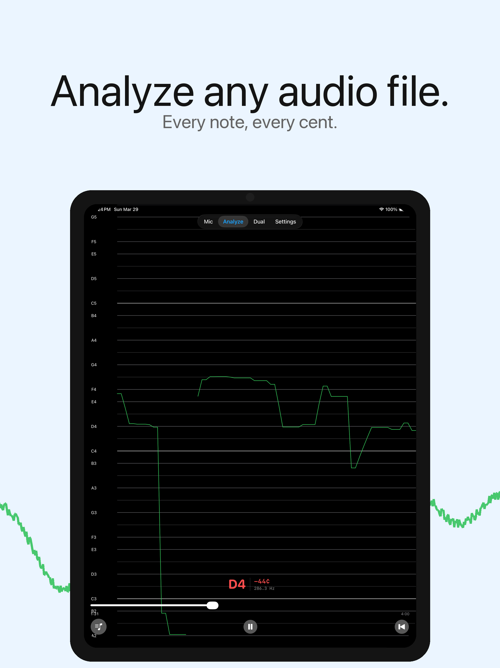 PitchMonitorPro - Vocal Visual