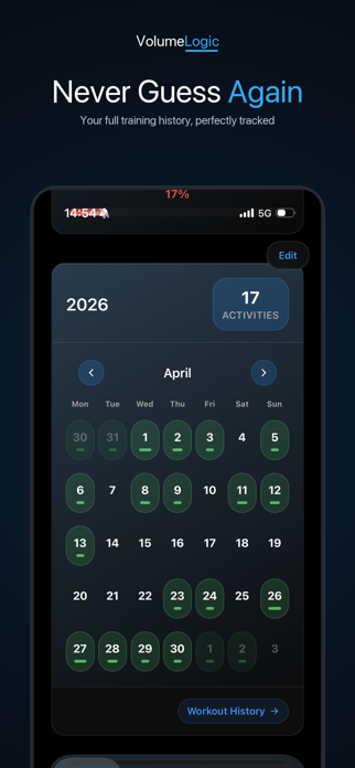 VolumeLogic - Workout tracker Screenshot 8 of 8