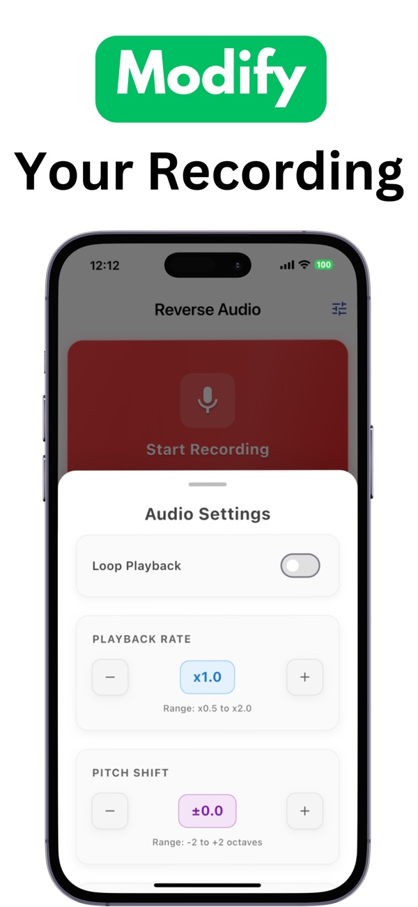 Reverse Audio screenshot 4