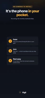 Vigil: Motion Alarm Sentry screenshot 2