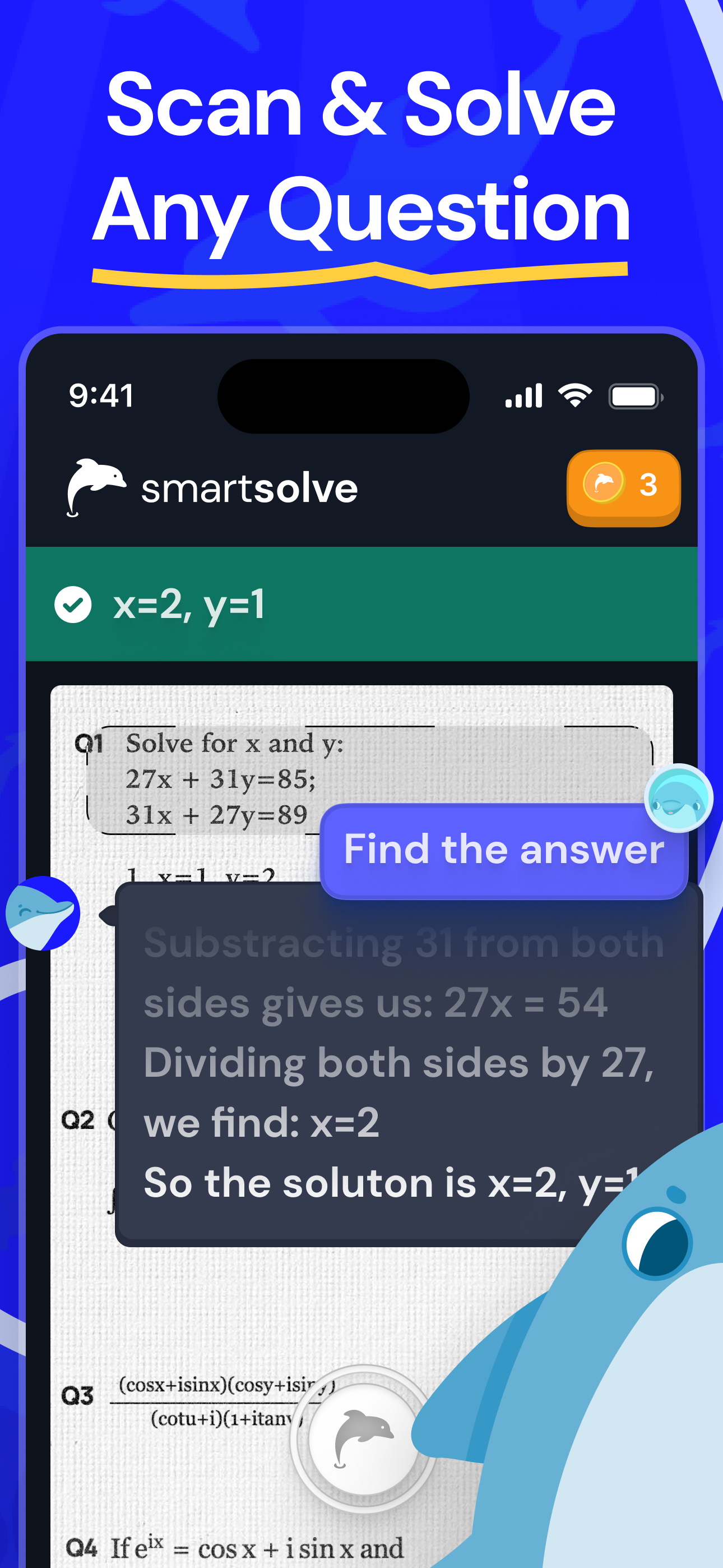 SmartSolve: Tutor & Math Help