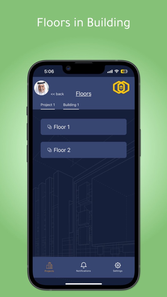 #3. Projects Eye - Smart Control (iOS) Ved: Misk Touches Co