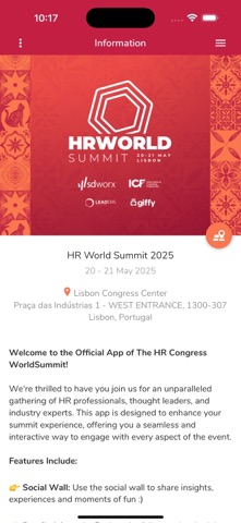 HR WORLD SUMMIT iPhone screenshot