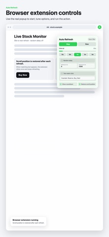 Auto Refresh Browser Screenshot 3 of 3