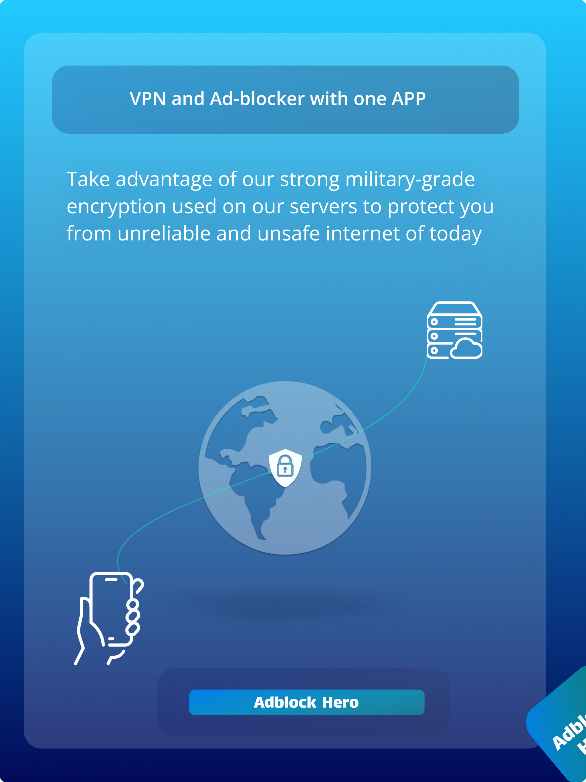 Adblock Hero : VPN & Private
