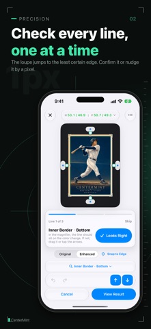 CenterMint: Card Centering Screenshot 2 of 6