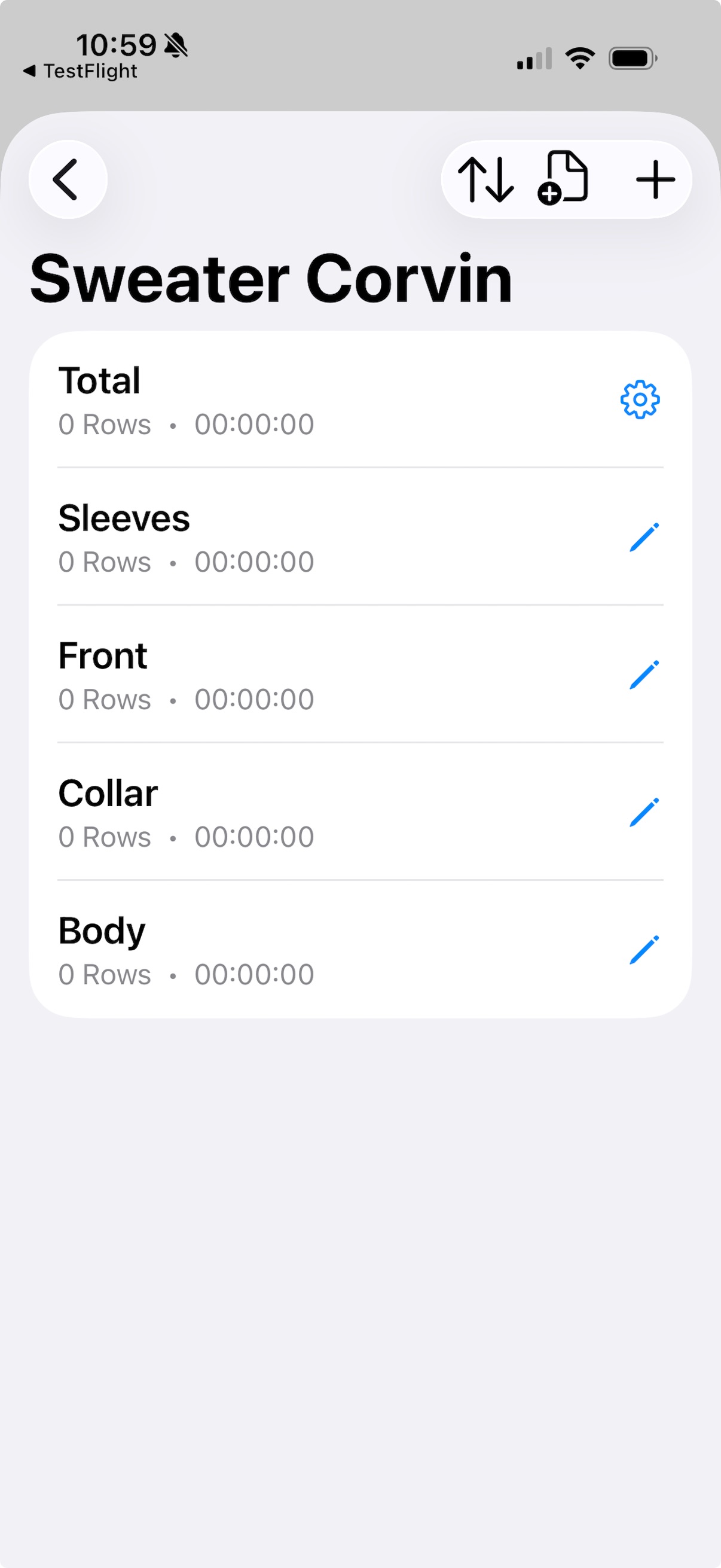 Screenshot 5 of KnitCounter Plus