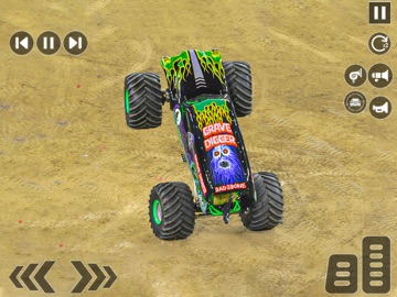 Truck Stunts Monster Driving iPad screenshot