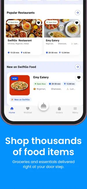 SwiftGo: Food Delivery screenshot 3