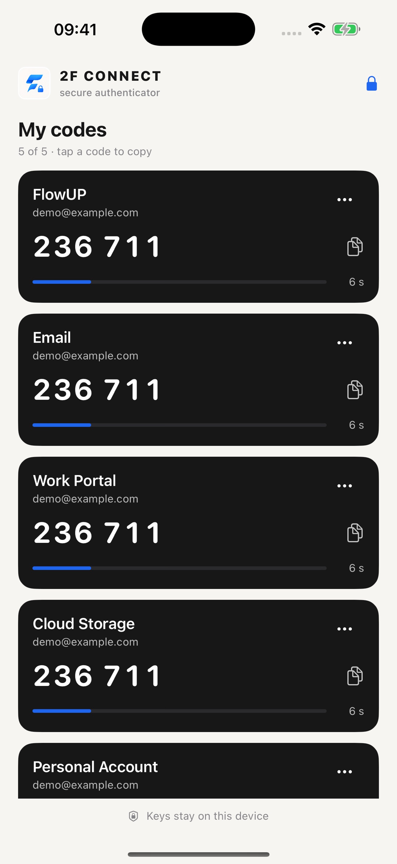 Screenshot 2 of 2F Connect