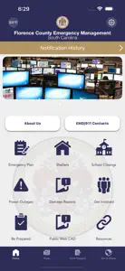 Florence County EMD/911 screenshot #1 for iPhone