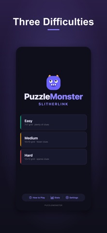 Slitherlink - PuzzleMonster screenshot 3