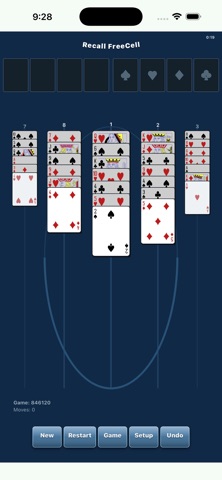 Recall FreeCell Screenshot 5 of 7