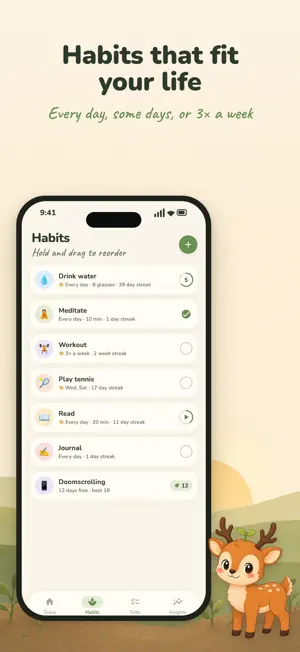 Petite Habits: Gentle Tracker screenshot 3