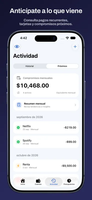 Cobalto: Finanzas Personales screenshot 6 of 8